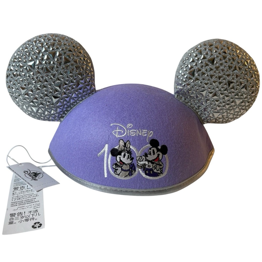 NWT - Disney Parks 100‎ Years Of Wonder Mickey & Minnie Mouse Ear Hat 2023